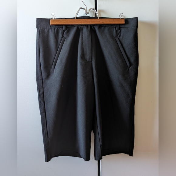Five Units Pants - Five Units Angelie Straight Split Bermuda Shorts